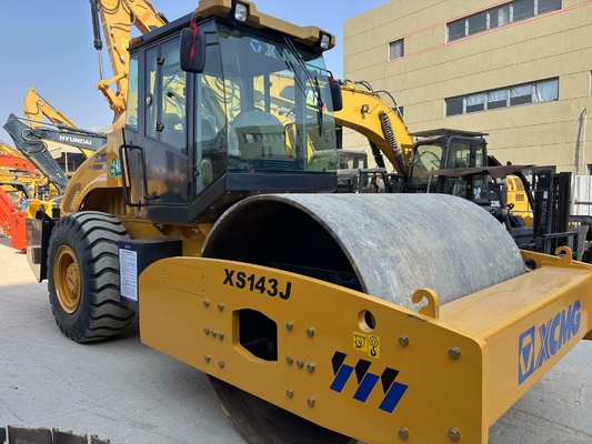 XCMG XS143J 단일 드럼 14톤 로드 롤러, 훌륭한 상태