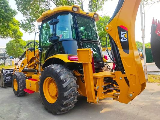 420F 사용 된 Caterpillar 배크호 로더 CAT 고속 에너지 효율