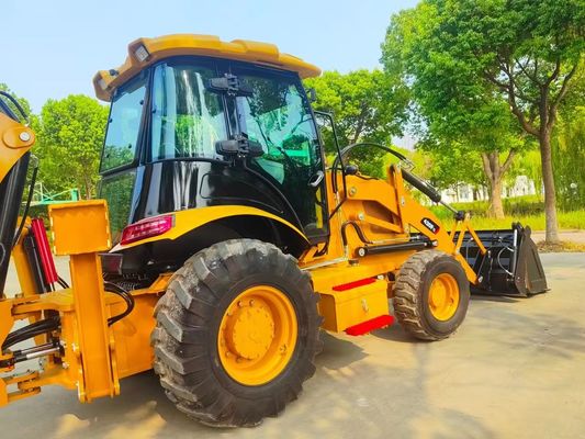 420F 사용 된 Caterpillar 배크호 로더 CAT 고속 에너지 효율