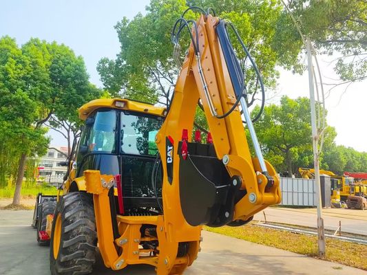 420F 사용 된 Caterpillar 배크호 로더 CAT 고속 에너지 효율