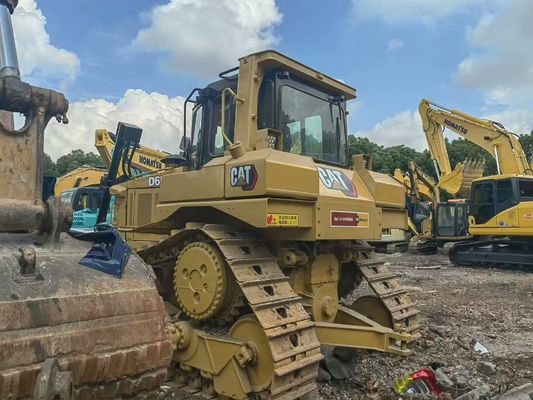 일본 오리지널 시력 사용 크롤러 볼도저 안전 운영 CAT D6R LGP Dozer