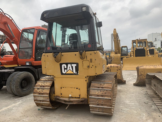 6 Way Blade 사용 된 크롤러 장착 ブルドーザー Caterpillar D5K XL 원색