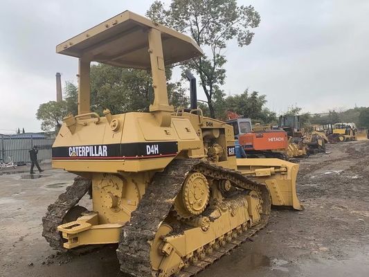 사용 된 크롤러 CAT D4H 볼도저 재 페인트 색상 높은 드라이브 간편한 조작