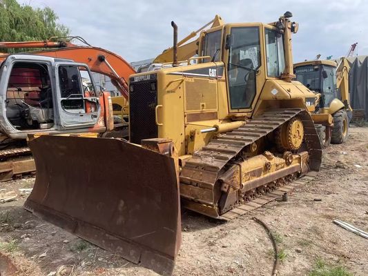 오리지널 컬러 Caterpillar D6N XL 사용중인 소형 볼도저