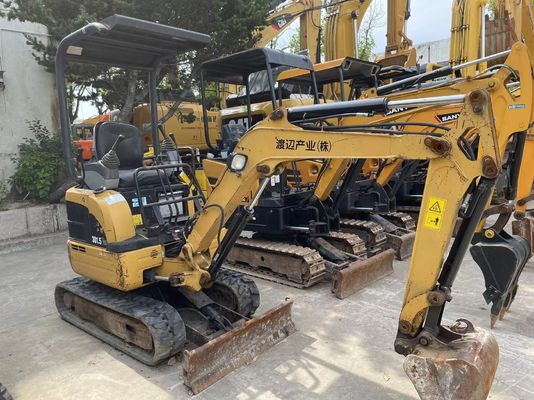 카터필러 301.5CR 중고용 발굴기 오리지널 색상 소형