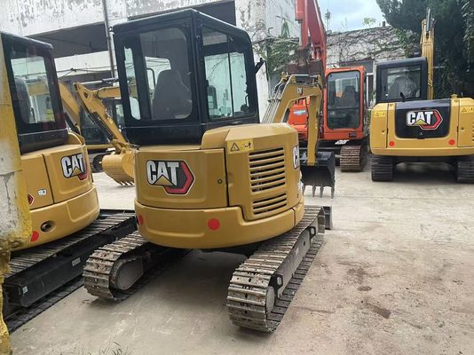 에너지 효율 사용 된 CAT 발굴기 크롤러 Caterpillar 303.5 E CR 강철 방지