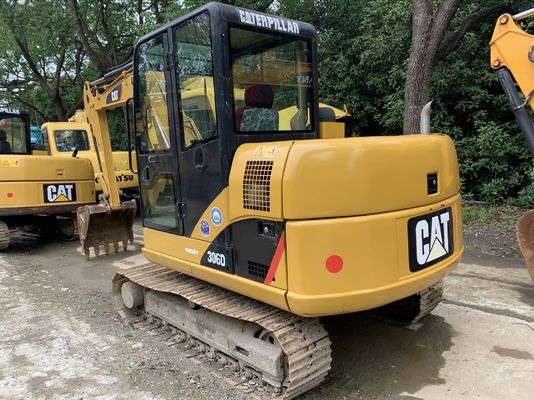 컴팩트 Caterpillar 306D 미니 크롤러 발굴기 일본 오리지널 중고