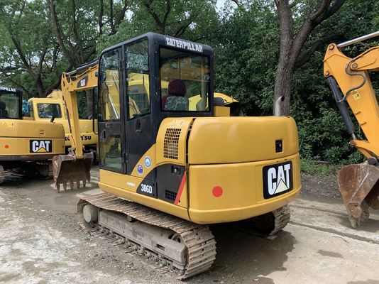 컴팩트 Caterpillar 306D 미니 크롤러 발굴기 일본 오리지널 중고