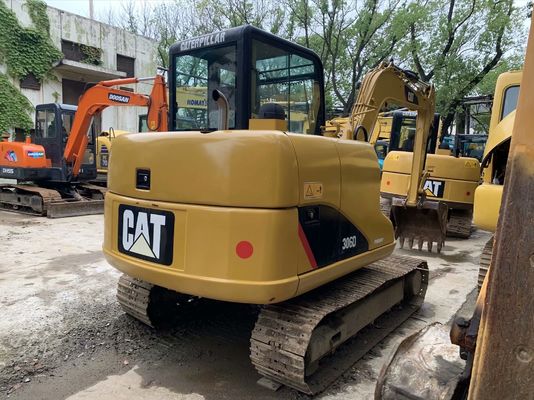 컴팩트 Caterpillar 306D 미니 크롤러 발굴기 일본 오리지널 중고