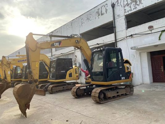 카터필러 중고용 CAT 307d 발굴기 크롤러 탑재 일본 원본