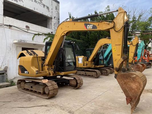 카터필러 중고용 CAT 307d 발굴기 크롤러 탑재 일본 원본