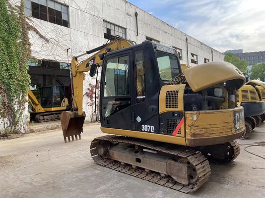 카터필러 중고용 CAT 307d 발굴기 크롤러 탑재 일본 원본