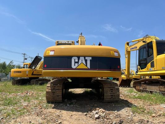 320C 사용 된 CAT 발굴기 Caterpillar 20톤 발굴기 안전 작업 일본