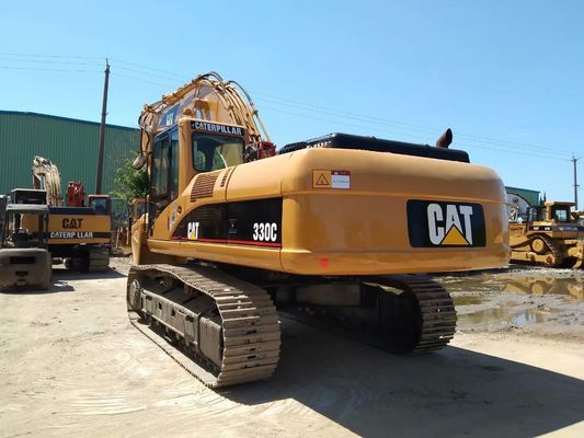 2001년 중고용 크롤러 탑재 발굴기 Caterpillar 330C CAT C9 엔진 250HP