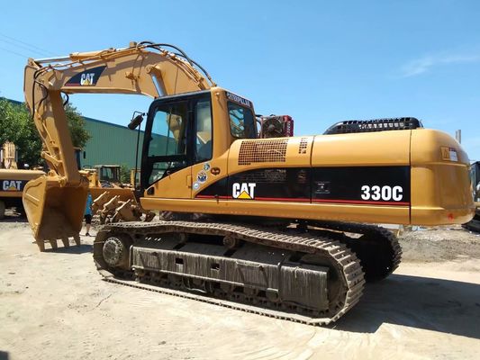 2001년 중고용 크롤러 탑재 발굴기 Caterpillar 330C CAT C9 엔진 250HP