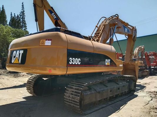 2001년 중고용 크롤러 탑재 발굴기 Caterpillar 330C CAT C9 엔진 250HP