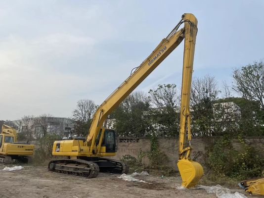 원산지 일본 중고용 코마쓰 발굴기 PC220-7 크롤러 18미터 긴 팔