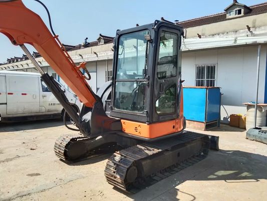 히타치 ZX55USR-5A 중고용 미니 크롤러 발굴기 좋은 상태 중고용 미니 발굴기