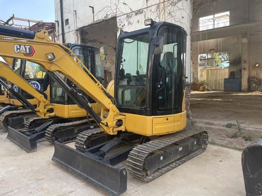 에너지 효율 사용 된 CAT 발굴기 크롤러 Caterpillar 303.5 E CR 강철 방지