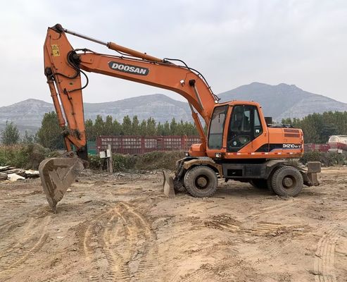 원래 색상 사용 된 도산 DH210W-7 바퀴 발굴기 좋은 상태 / 판매 된 도산 바퀴 발굴기