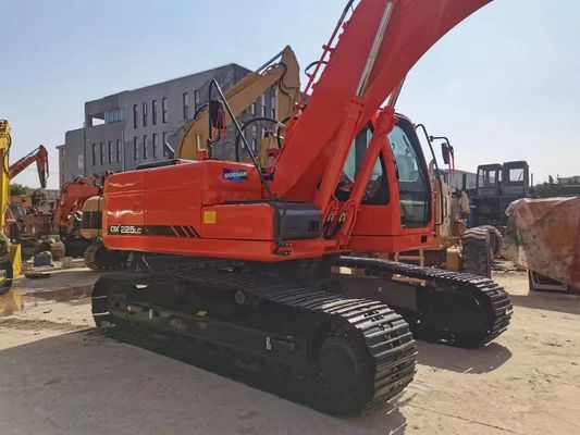 원본 한국 사용 미니 발굴기 Doosan DX225LC 사용 Doosan 발굴기
