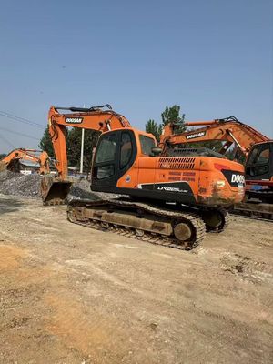 원래 색상 사용 된 Doosan DX225LC-9C 크롤러 발굴기