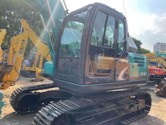 사용 된 Kobelco SK140LC-8 크롤러 수압 발굴기 필리핀에 판매