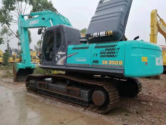 크롤러 사용 된 발굴기 Kobelco SK350-8 원본 페인트 35 톤 발굴기