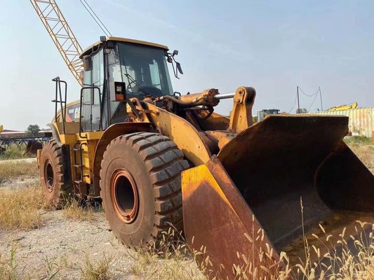 966H 원색 사용 된 Caterpillar 바퀴 로더 좋은 상태