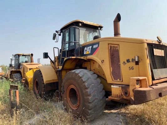 966H 원색 사용 된 Caterpillar 바퀴 로더 좋은 상태