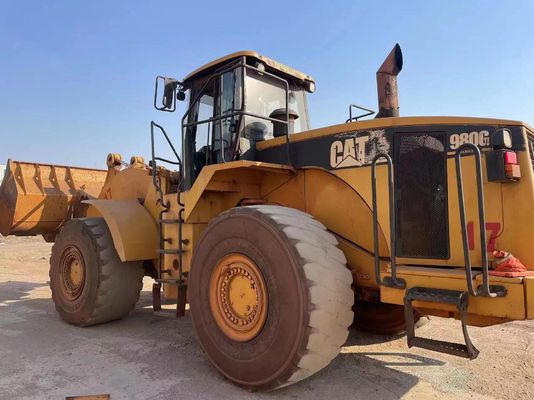 바퀴 사용 된 Caterpillar 980G 로더 좋은 상태에서 간편한 조작