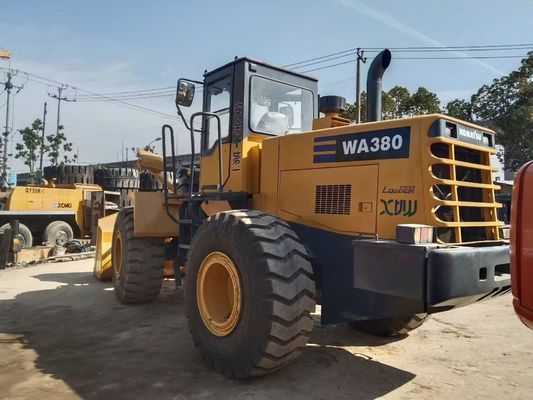 일본 WA380-3 사용 된 코마쓰 휠 로더 오래 지속 쉬운 유지 보수