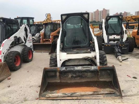 원래 색상 S185 사용 된 Bobcat 스키드 로더 안전 운영 좋은 상태