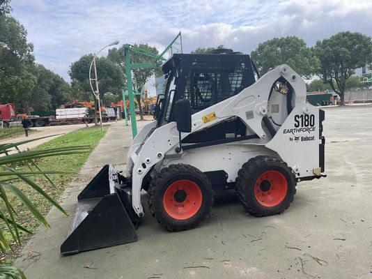 S180 Bobcat 스키드 스티어 로더 원래 색상 중고 낮은 유지 보수