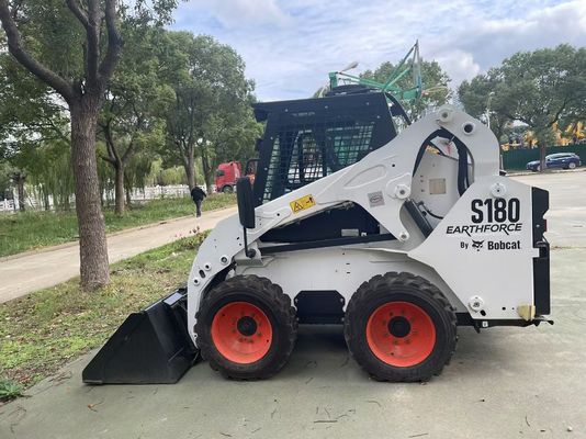 S180 Bobcat 스키드 스티어 로더 원래 색상 중고 낮은 유지 보수