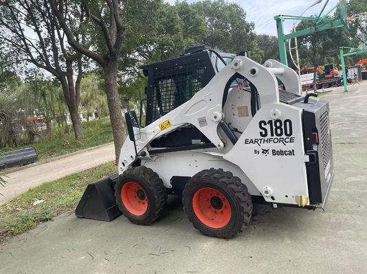 S180 Bobcat 스키드 스티어 로더 원래 색상 중고 낮은 유지 보수
