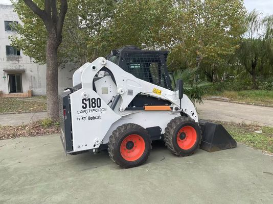 S180 Bobcat 스키드 스티어 로더 원래 색상 중고 낮은 유지 보수