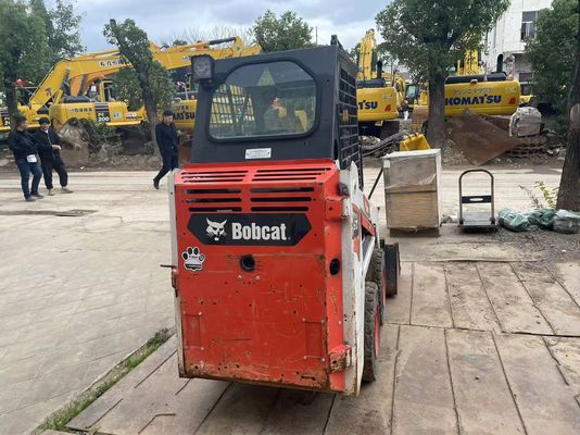 원래 색상 사용 된 Bodcat S70 스키드 스티어 로더 연료 효율 안정적인 작동