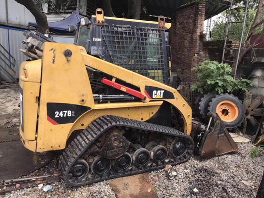 CAT 247B2 중고용 스키드 스티어 로더 장수 CAT 스키드 스티어 로더