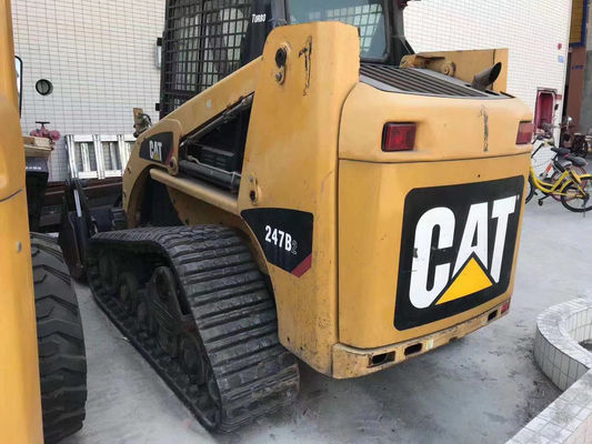 CAT 247B2 중고용 스키드 스티어 로더 장수 CAT 스키드 스티어 로더