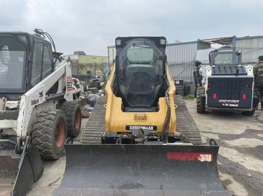 강력한 277C 사용 된 Caterpillar 스키드 스티어 연료 효율 좋은 상태