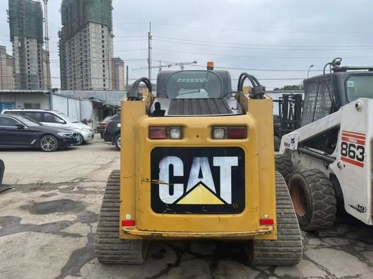 강력한 277C 사용 된 Caterpillar 스키드 스티어 연료 효율 좋은 상태