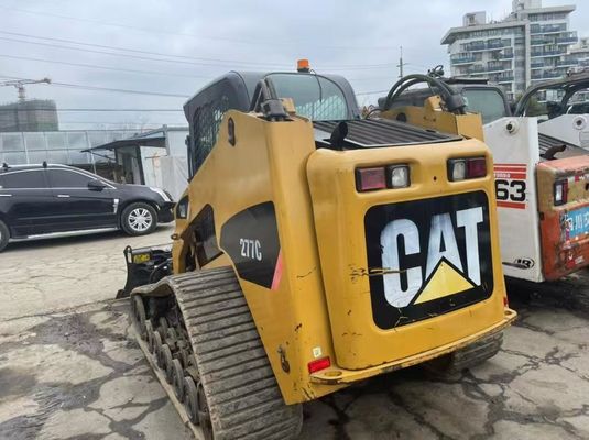 강력한 277C 사용 된 Caterpillar 스키드 스티어 연료 효율 좋은 상태