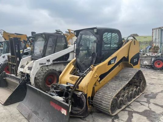 강력한 277C 사용 된 Caterpillar 스키드 스티어 연료 효율 좋은 상태