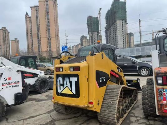 강력한 277C 사용 된 Caterpillar 스키드 스티어 연료 효율 좋은 상태