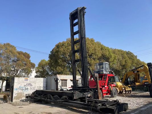 2018년 칼람 DCE80-45E7 중고용 포크리프트 트럭 연료 효율 고속