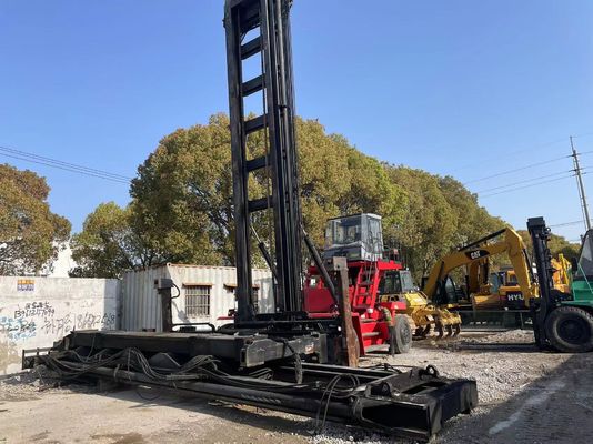 2018년 칼람 DCE80-45E7 중고용 포크리프트 트럭 연료 효율 고속