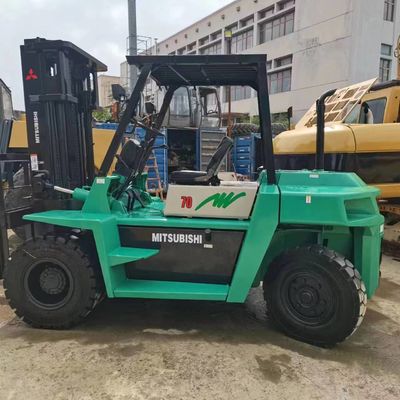 7 톤 미쓰비시 FD70 중고용 포크리프트 트럭 일본 원본 중고용 포크리프트