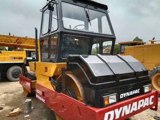 Dynapac CC421 사용 된 도로 롤러 더블 드럼 도로 롤러 고 생산성 스웨덴