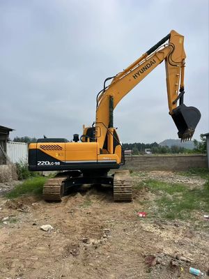 현대 R220LC-9S 수압 크롤러 발굴기 중고 2020 년